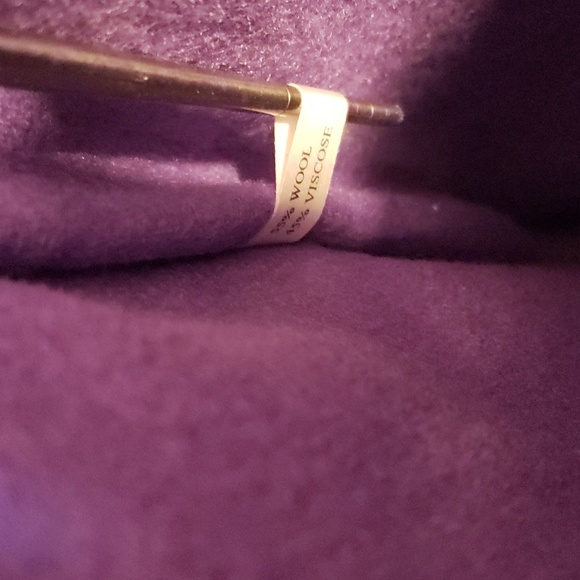 Vintage LuLu Guinness tote bag little birds & flower black - Picture 10 of 12